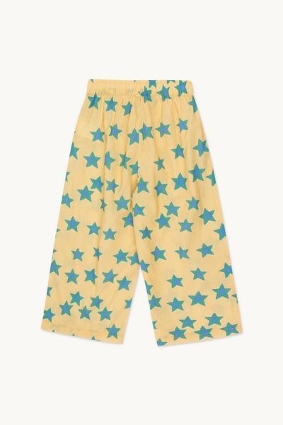 Брюки Tinycottons "STARFLOWERS", жовтий 24-229 фото