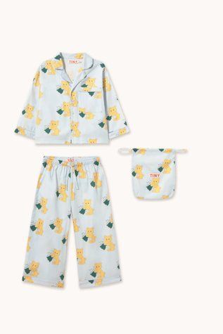 Піжама Tinycottons "BEARS", блакитний AW26-260 фото