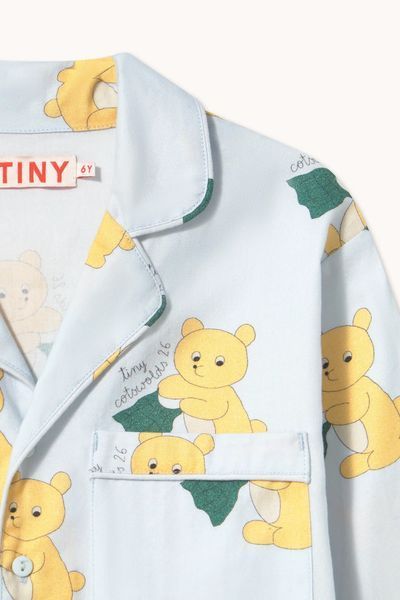 Піжама Tinycottons "BEARS", блакитний AW26-260 фото