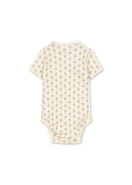 Боді Konges Slojd "MINNIE", молочний/блакитний KS105483-SS26 фото