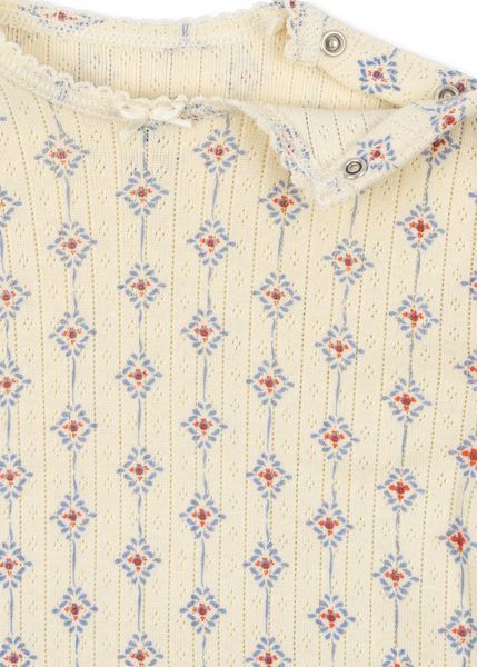 Боді Konges Slojd "MINNIE", молочний/блакитний KS105483-SS26 фото