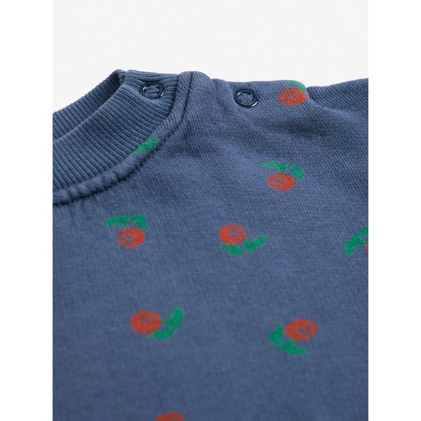 Світшот Bobo Choses "Stamp Bloom", темно-синій B226AB056aw26 фото