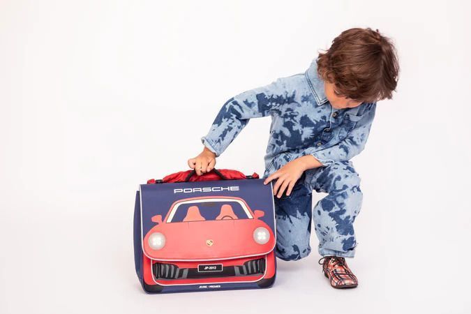 Портфель Jeune Premier Midi "Porsche", синій/червоний 240909836 фото
