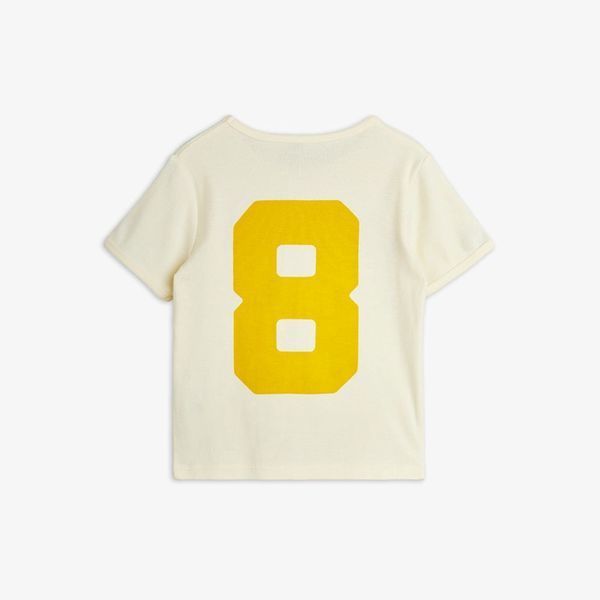 Футболка MINI RODINI "Alien City FC 8", білий 2622011611SS26 фото