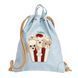 Рюкзак Jeune Premier City Bag "Popcorn", блакитний 38454388 фото 1