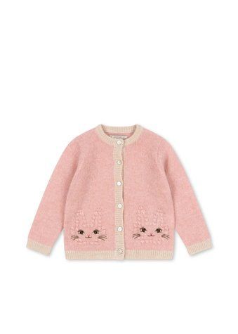 Кардиган Konges Slojd "KITTY", рожевий KS106077aw26 фото