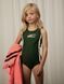 Купальник MINI RODINI "M.RODINI SPORT", зелений 35560150 фото 4