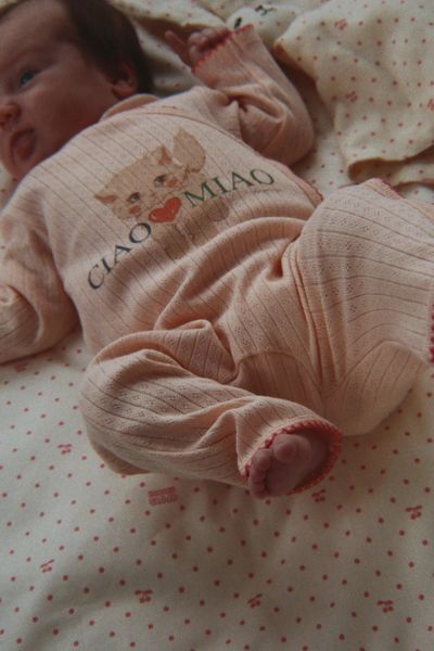 Боді-комбінезон Konges Slojd MINNIE "PALE BLUSH", рожевий KS106170aw26 фото