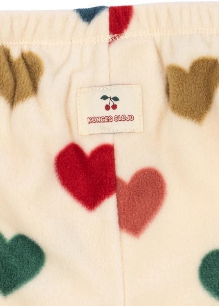 Флісові штани Konges Slojd TAVI "BON COEUR COLOR&Eacute;", молочний KS106280aw26 фото