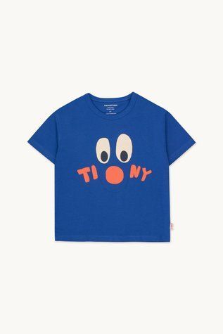 Футболка Tinycottons "TINY CLOWN", синій 24-063 фото