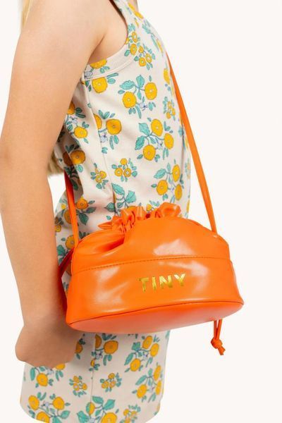 Сумка Tinycottons &ldquo;SOLID BUCKET&rdquo;, червоний SS25-388 фото