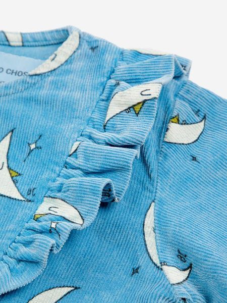 Сукня Bobo Choses Baby "Beneath the Moon", блакитний B224AB083 фото