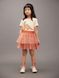 Спідниця MINI RODINI "Dotted tulle", червоний/бежевий 38725482 фото 3