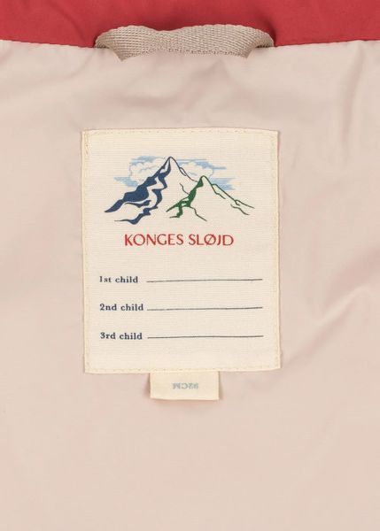 Жилет Konges Slojd ALPI "CARDINAL", червоний KS105683aw26 фото