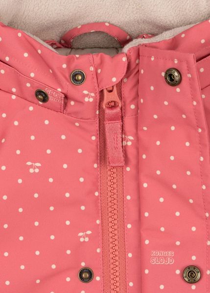 Куртка Konges Slojd MISMOU "CHERRY BERRY DOT", рожевий KS1057411aw26 фото