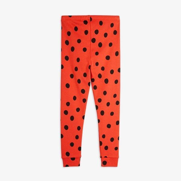 Легінси MINI RODINI "Dots", червоний 36379302 фото
