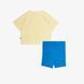 Дитячий комплект MINI RODINI "To the moon", жовтий/блакитний 2624010823SS26 фото 2