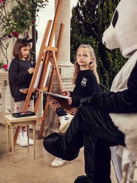 Світшот MINI RODINI "BASIC", чорний 1000014799 фото