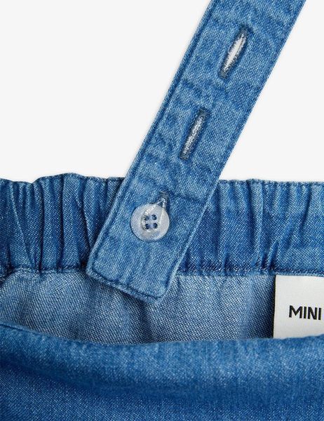 Комбінезон MINI RODINI "Note emb", блакитний 36379169 фото
