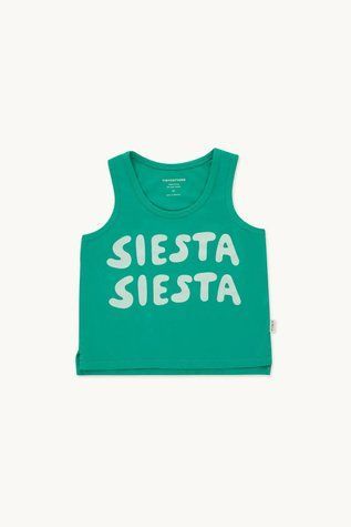 Майка Tinycottons "SIESTA", зелений 34639260 фото