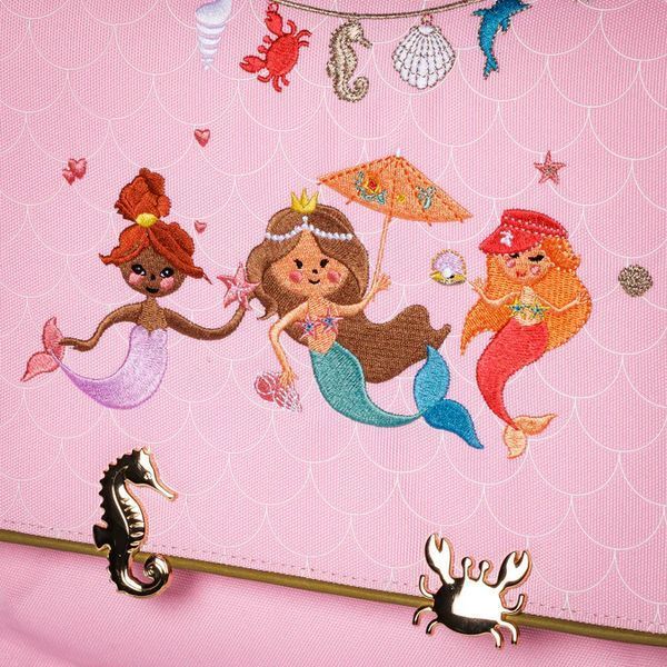 Портфель Jeune Premier Midi "Mermaids", рожевий 586771685 фото