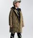 Пуховик NUNUNU "HOODED TRENCH", бежевий 36163533 фото 3