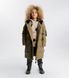 Пуховик NUNUNU "HOODED TRENCH", бежевий 36163533 фото 11
