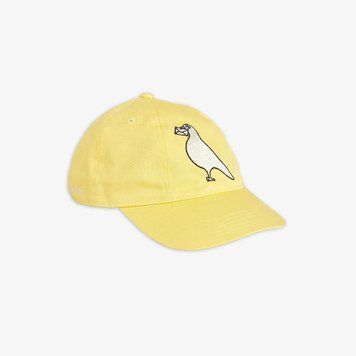 Кепка MINI RODINI "PIGEON", жовтий 2326510723 фото